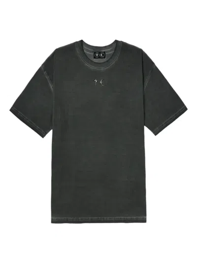 Thug Club Logo-embellishment T-shirt In Gray