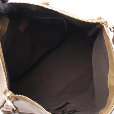 Pre-owned Gucci Brown Leather Tote Bag ()