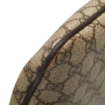 Pre-owned Gucci Brown Pvc Leather Handbag Tote Bag ()