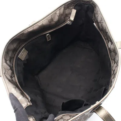 Pre-owned Gucci Brown Pvc Leather Tote Bag ()