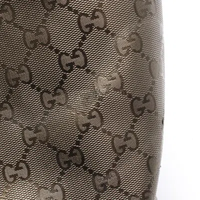 Pre-owned Gucci Brown Pvc Leather Tote Bag ()