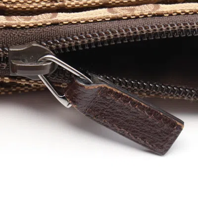 Pre-owned Gucci Gg Canvas Beige Brown Multi-color Gg Canvas Shoulder Bag ()