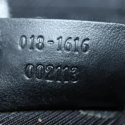 Pre-owned Gucci Gg Canvas Black Canvas Clutch Bag ()