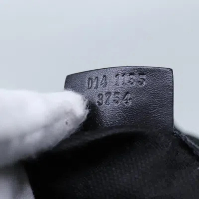 Pre-owned Gucci Gg Canvas Black Canvas Clutch Bag ()