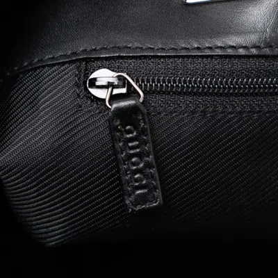 Pre-owned Gucci Gg Canvas Black Canvas Leather Shoulder Bag Tote Bag ()