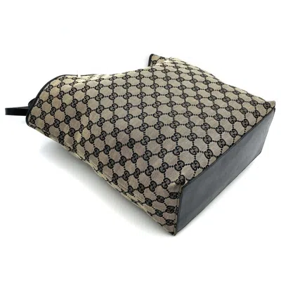 Pre-owned Gucci Gg Canvas Brown Gg Canvas Tote Bag ()