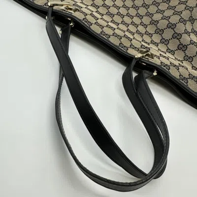 Pre-owned Gucci Gg Canvas Brown Gg Canvas Tote Bag ()