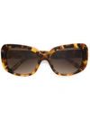 VERSACE square frame sunglasses,ACETAT100%