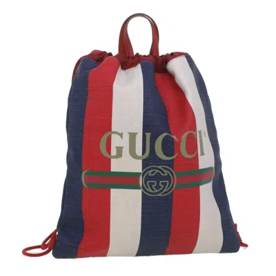 Pre-owned Gucci Ophidia Multicolour Canvas Backpack Bag ()