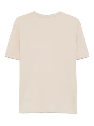 Eleventy V-neck T-shirt In Neutral