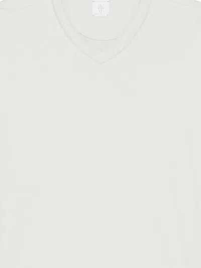 Eleventy V-neck T-shirt In Neutral
