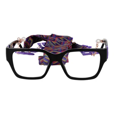 Guess Black Plastic Glasses  (frames) In Multi