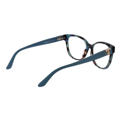 Guess Blue Acetate Glasses Women's (frames) In Blue