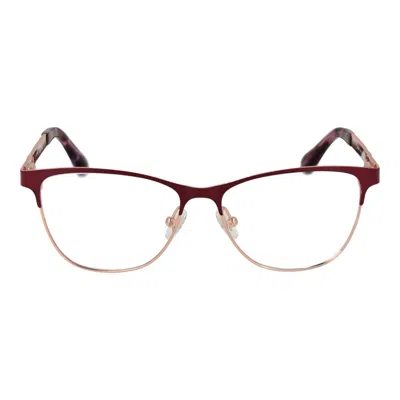 Guess Purple Women Glasses Frame In Multi