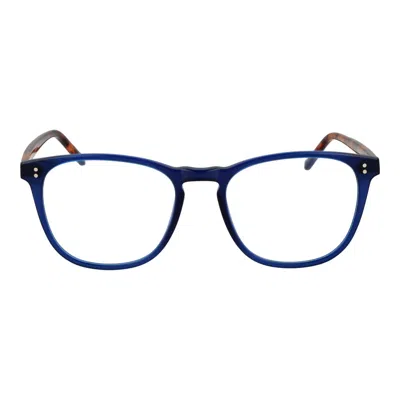 Hackett Blue Men Optical Frames In Blue