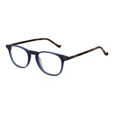 Hackett Blue Men Optical Frames In Blue
