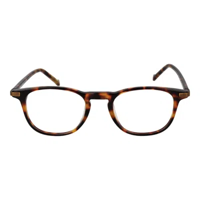 Hackett Brown Acetate Glasses Men's (frames) In Brown