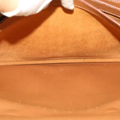 Pre-owned Hermes Hermès -- Brown Leather Briefcase Bag ()