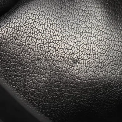 Pre-owned Hermes Black Togo Leather Long Wallet (bi-fold) ()