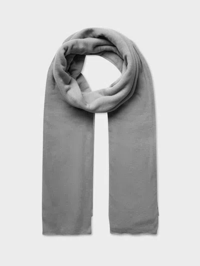 White & Warren Superfine Cashmere Travel Wrap In Slate Heather