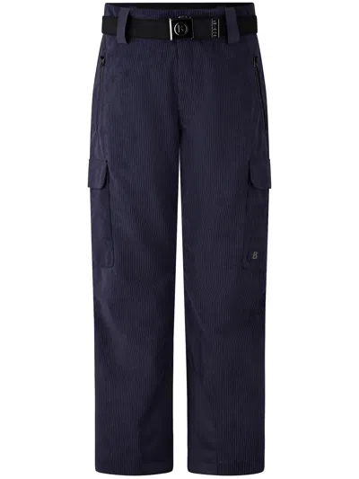 Bogner Corbin Corduroy Ski Trousers In Blue