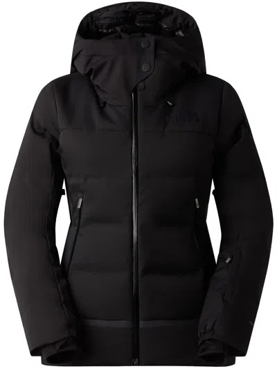 The North Face Cirque Hooded Puffer Jacket In Black