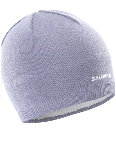 Salomon Beanie In Purple