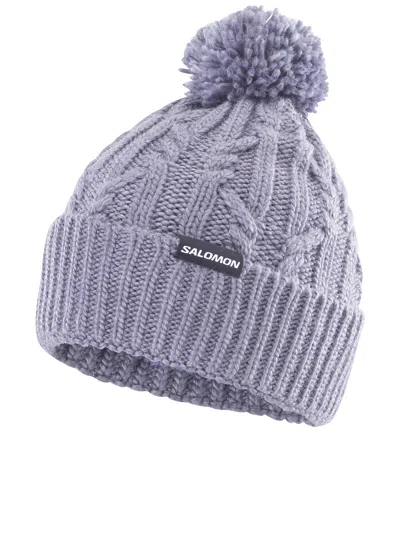 Salomon Ivy Beanie In Purple