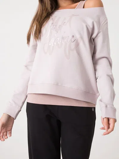 Dimensione Danza Off-shoulder Sweater In Multi