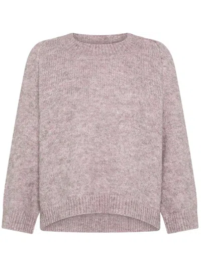 Deha Crew-neck Sweater In Pink