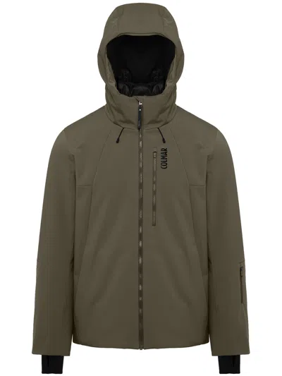 Colmar Hooded Ski Jacket In Green