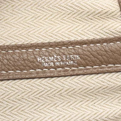 Pre-owned Hermes Brown Negonda Leather Tote Bag ()