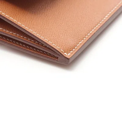 Pre-owned Hermes Brown Wallet (bi-fold) ()