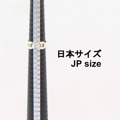 Pre-owned Hermes Chaine D'ancre Silver Silver 925 Band Ring ()