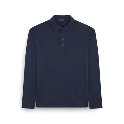 Paul & Shark Supima® Cotton Jersey Polo Shirt With Shark Fin Embroidery In Multi