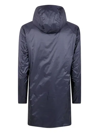 Houdini Sportswear Hoood Zip Windbreakers Jacket In Blue