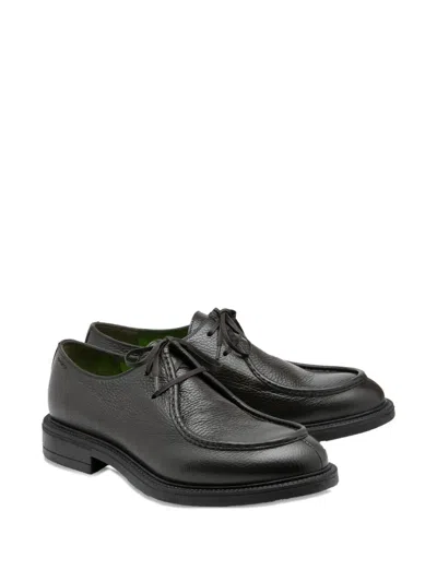 Alexander Hotto Flat Lace-up Shoes In Black