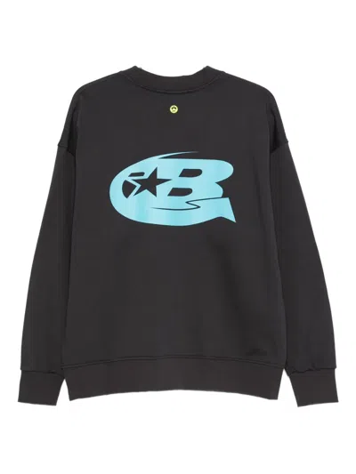Barrow Logo-print Sweatshirt In Gray