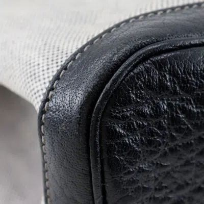 Pre-owned Hermes Gray Toile H Tote Bag ()