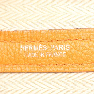 Pre-owned Hermes Orange Negonda Leather Tote Bag ()