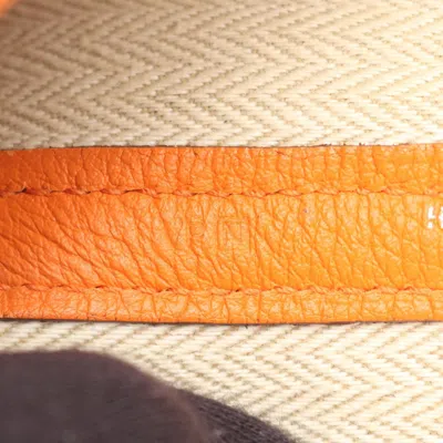 Pre-owned Hermes Orange Negonda Leather Tote Bag ()