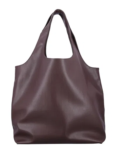 Apc A.p.c. Ninon Small Tote Bag In Purple