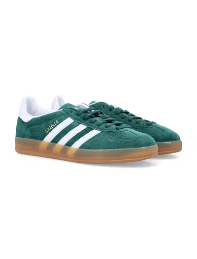Adidas Originals Gazelle Indoor Sneaker In Green