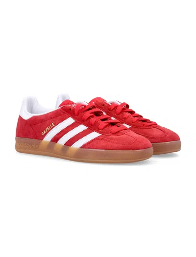 Adidas Originals Gazelle Indoor Sneakers In Red
