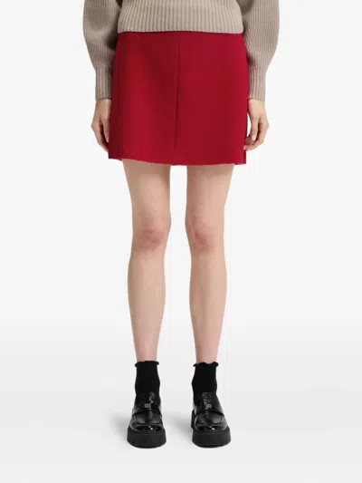 Hugo Boss A-line Skirt In Red