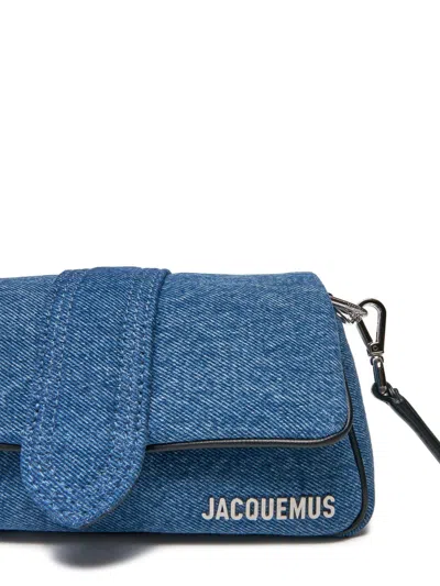 Jacquemus Le Bambimou Denim Bag In Blue