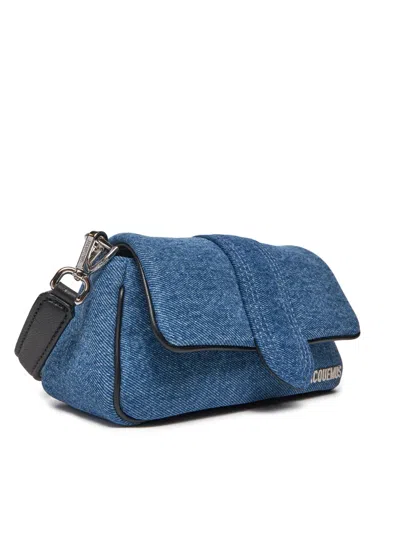 Jacquemus Le Bambimou Denim Bag In Blue