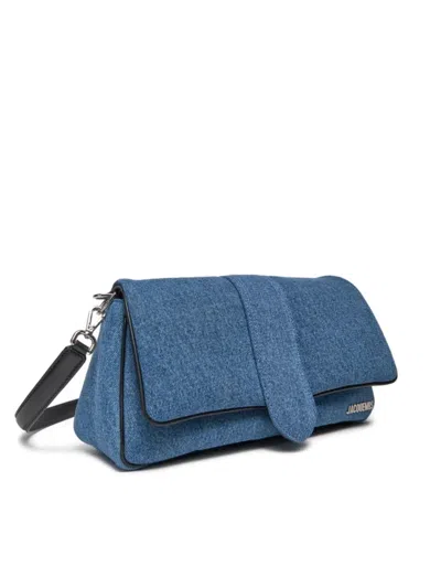 Jacquemus Le Bambimou Denim Bag Women In Blue