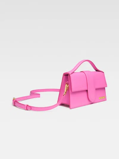 Pre-owned Jacquemus Le Grand Bambino Pink Women's Bag ()