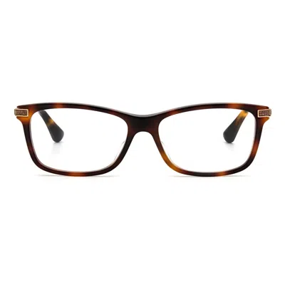 Jimmy Choo Bicolor Acetate Frames In Brown